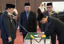 Lantik 103 Pejabat, Kang Marhaen Tegaskan Prinsip Nol Rupiah Tanpa Transaksional