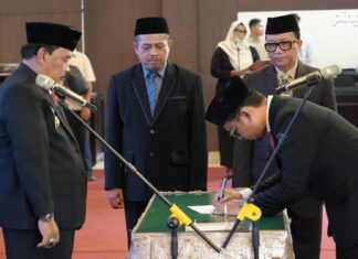 Lantik 103 Pejabat, Kang Marhaen Tegaskan Prinsip Nol Rupiah Tanpa Transaksional