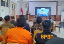 Pusdiklat BNPB Apresiasi Pelaksanaan Uji Kompetensi Kebencanaan Gelaran Kolaborasi BPBD dan BPSDM Jatim